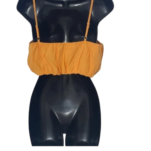 SALE - Orange Crop Top LG BNWT - Picture 3 of 3